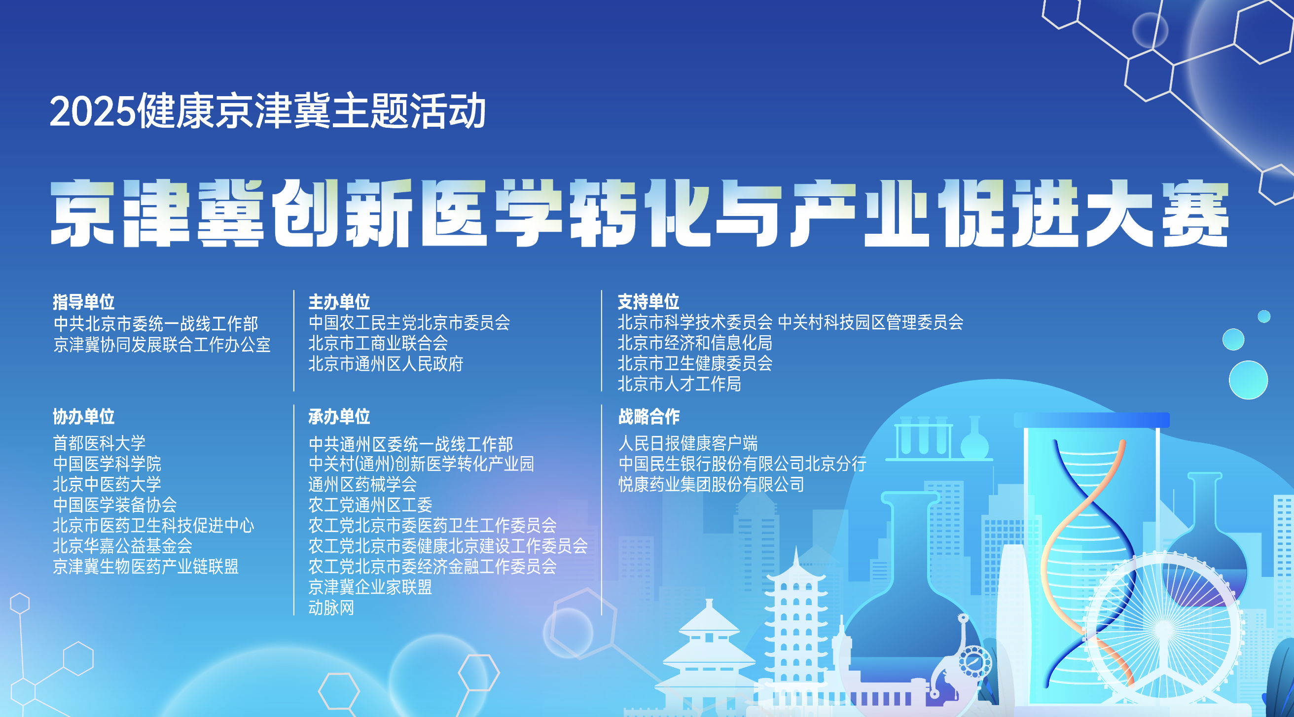 2025京津冀创新医学转化与产业促进大赛圆满收官